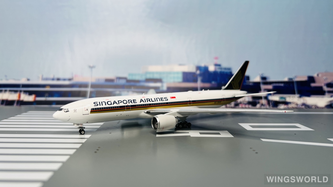 Phoenix 1:400 PH10792 Singapore Airlines 新加坡航空 Boeing 777-200 9V-SVO