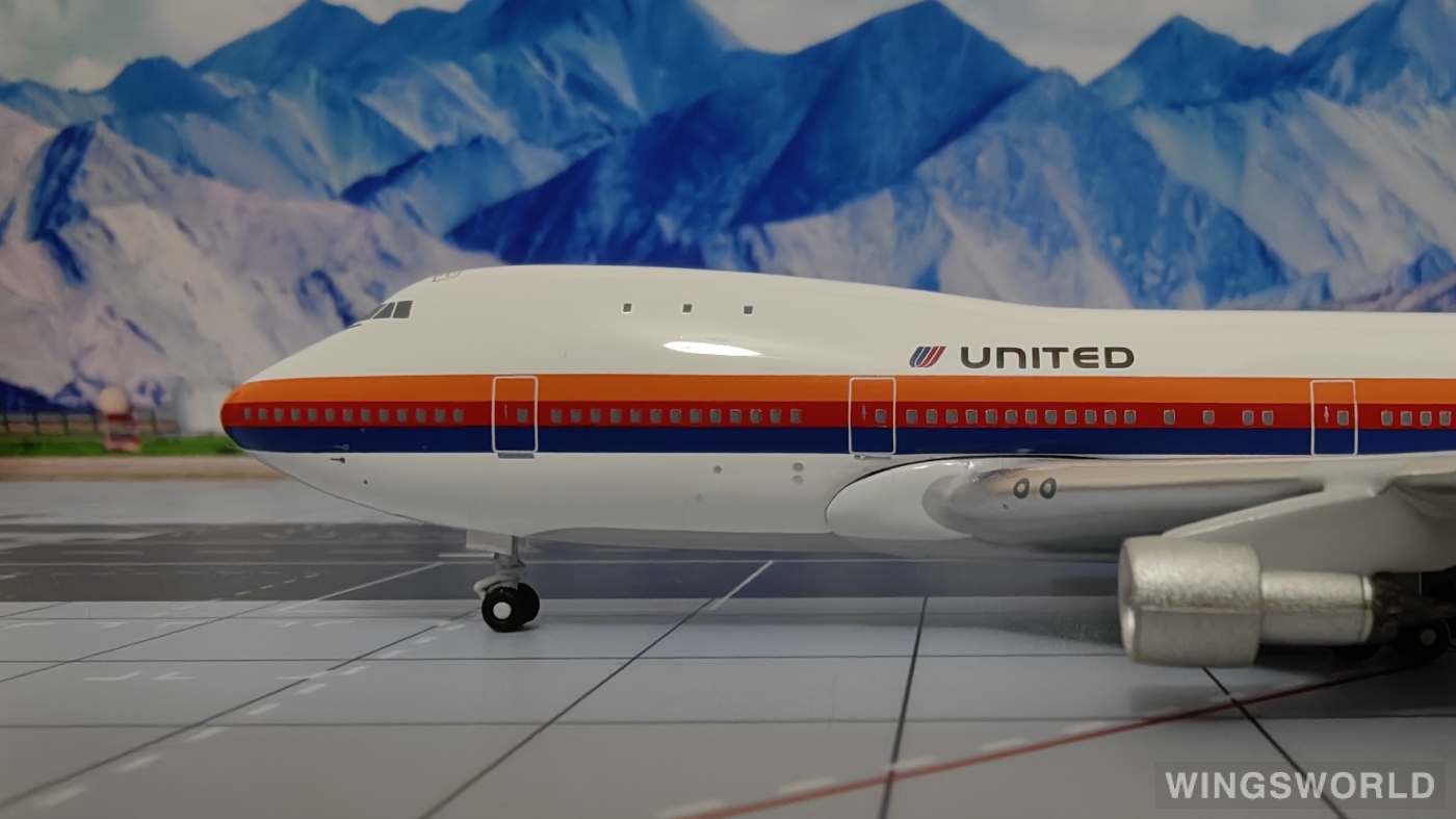 AeroClassics 1:400 BBX41668A United Airlines 美国联合航空 Boeing 747-100 N155UA