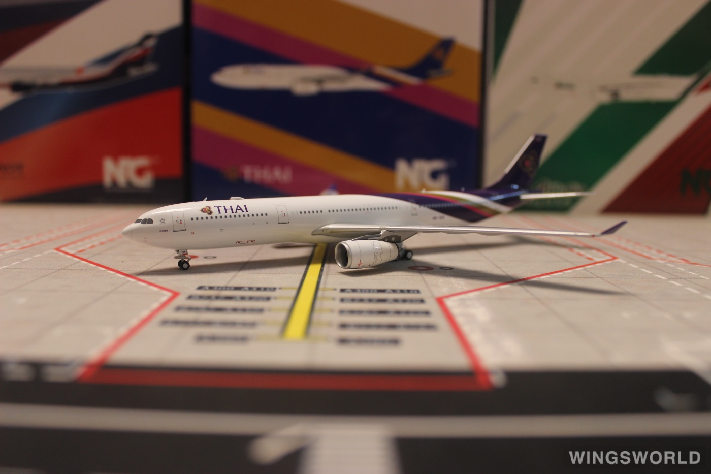 NGmodels 1:400 NG62002 Thai Airways 泰国国际航空 Airbus A330-300 HS-TER