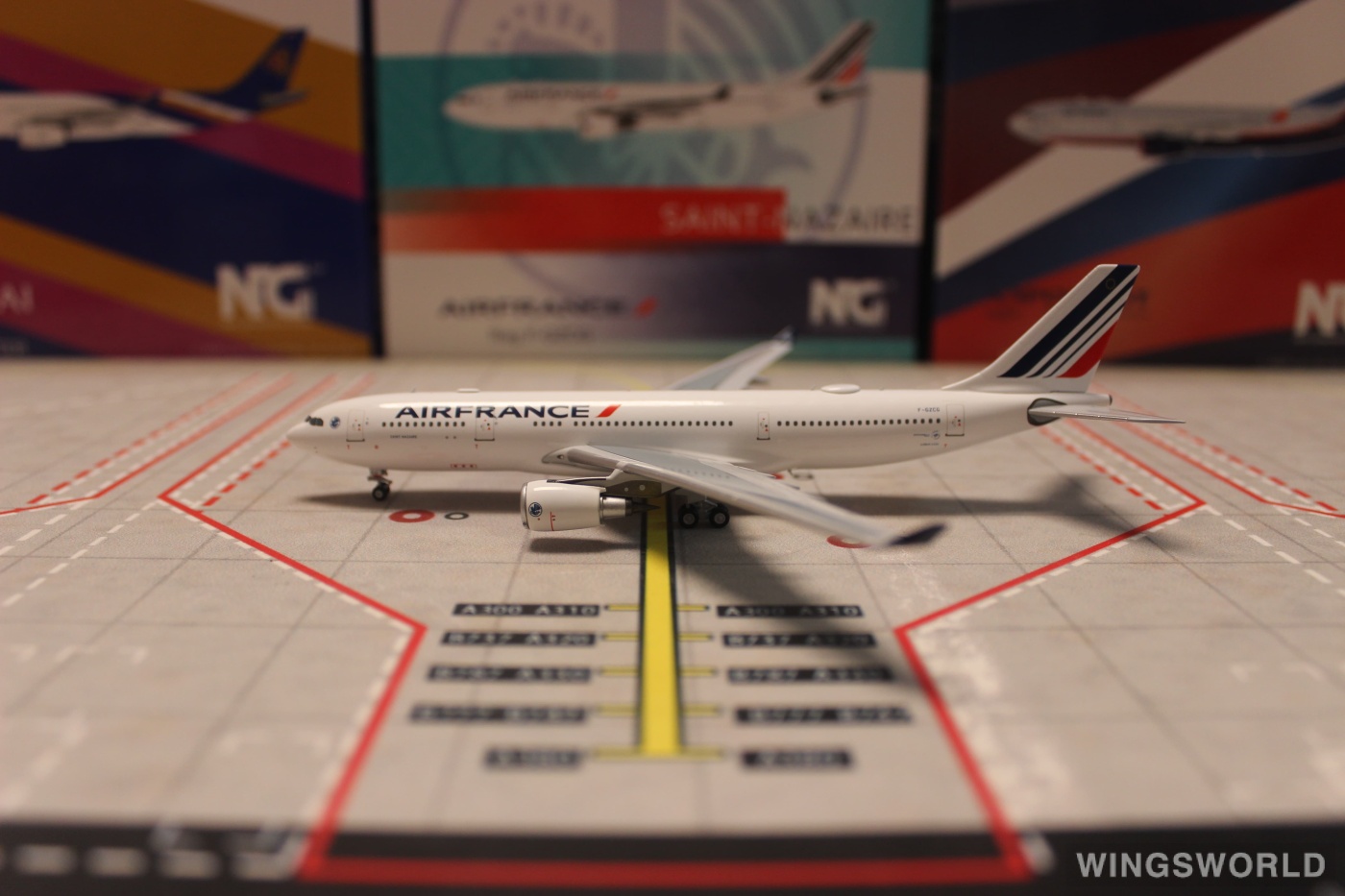 NGmodels 1:400 NG61059 Air France 法国航空 Airbus A330-200 F-GZCG