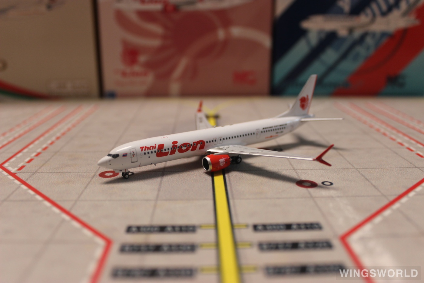 NGmodels 1:400 NG89011 Lion Air 狮子航空 Boeing 737 MAX 9 HS-LSH