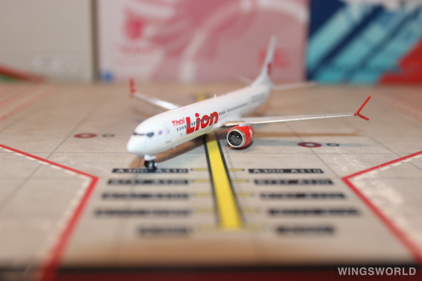 NGmodels 1:400 NG89011 Lion Air 狮子航空 Boeing 737 MAX 9 HS-LSH