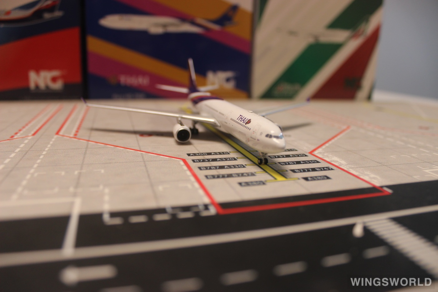 NGmodels 1:400 NG62002 Thai Airways 泰国国际航空 Airbus A330-300 HS-TER