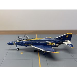 U.S. Navy 美国海军 McDonnell Douglas F-4 4 Blue Angels 556408 Herpa 1:200