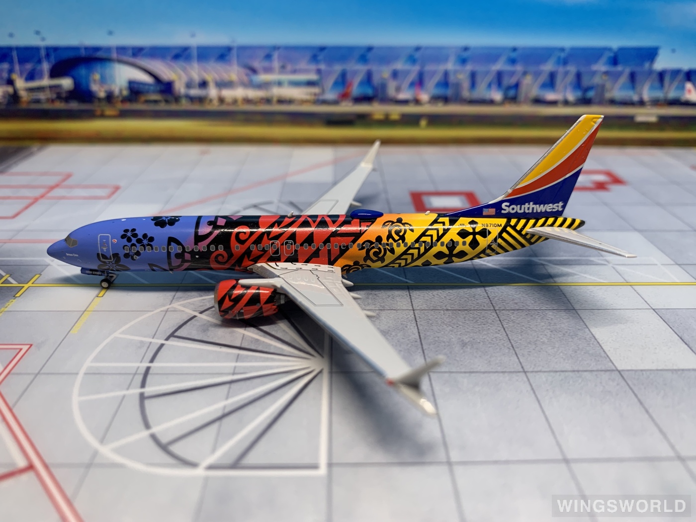 NGmodels 1:400 NG88016 Southwest Airlines 美国西南航空 Boeing 737 MAX 8 N8710M