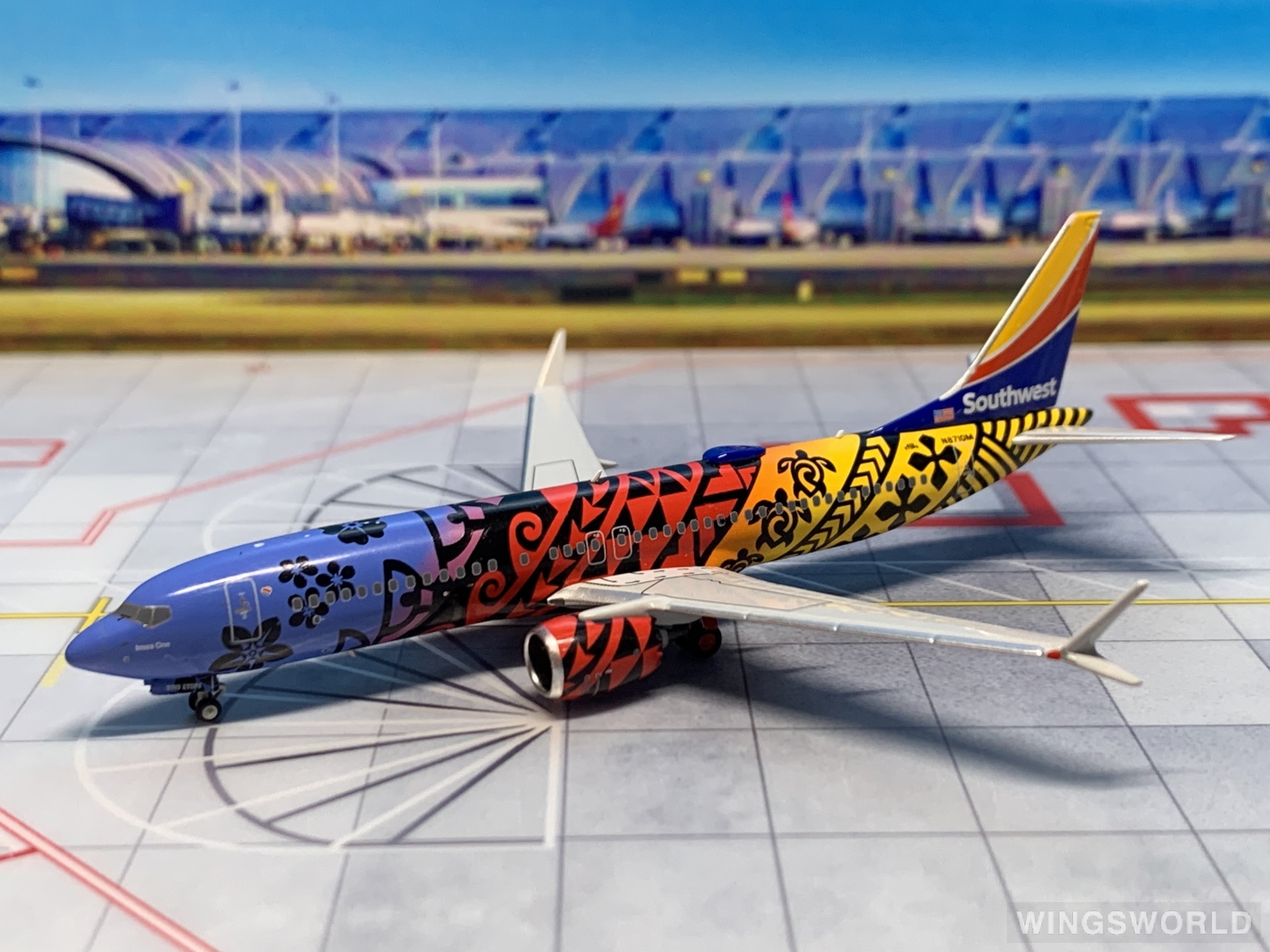 NGmodels 1:400 NG88016 Southwest Airlines 美国西南航空 Boeing 737 MAX 8 N8710M