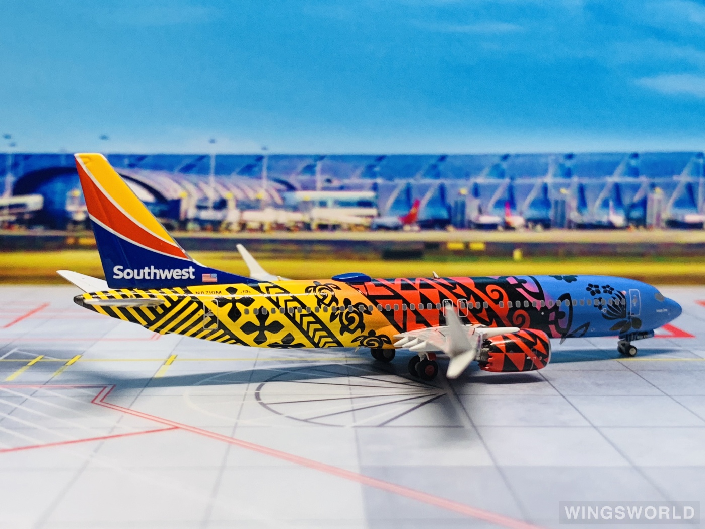 NGmodels 1:400 NG88016 Southwest Airlines 美国西南航空 Boeing 737 MAX 8 N8710M
