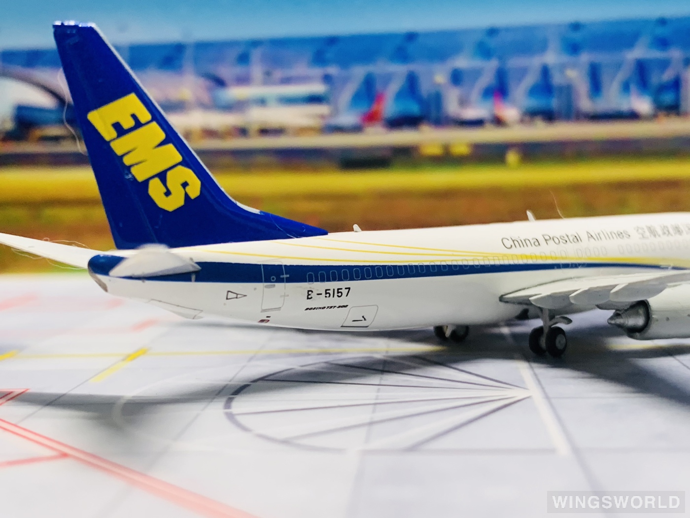 JC Wings 1:400 LH4164 China Postal Airlines 中国邮政航空 Boeing 737-800 B-5157
