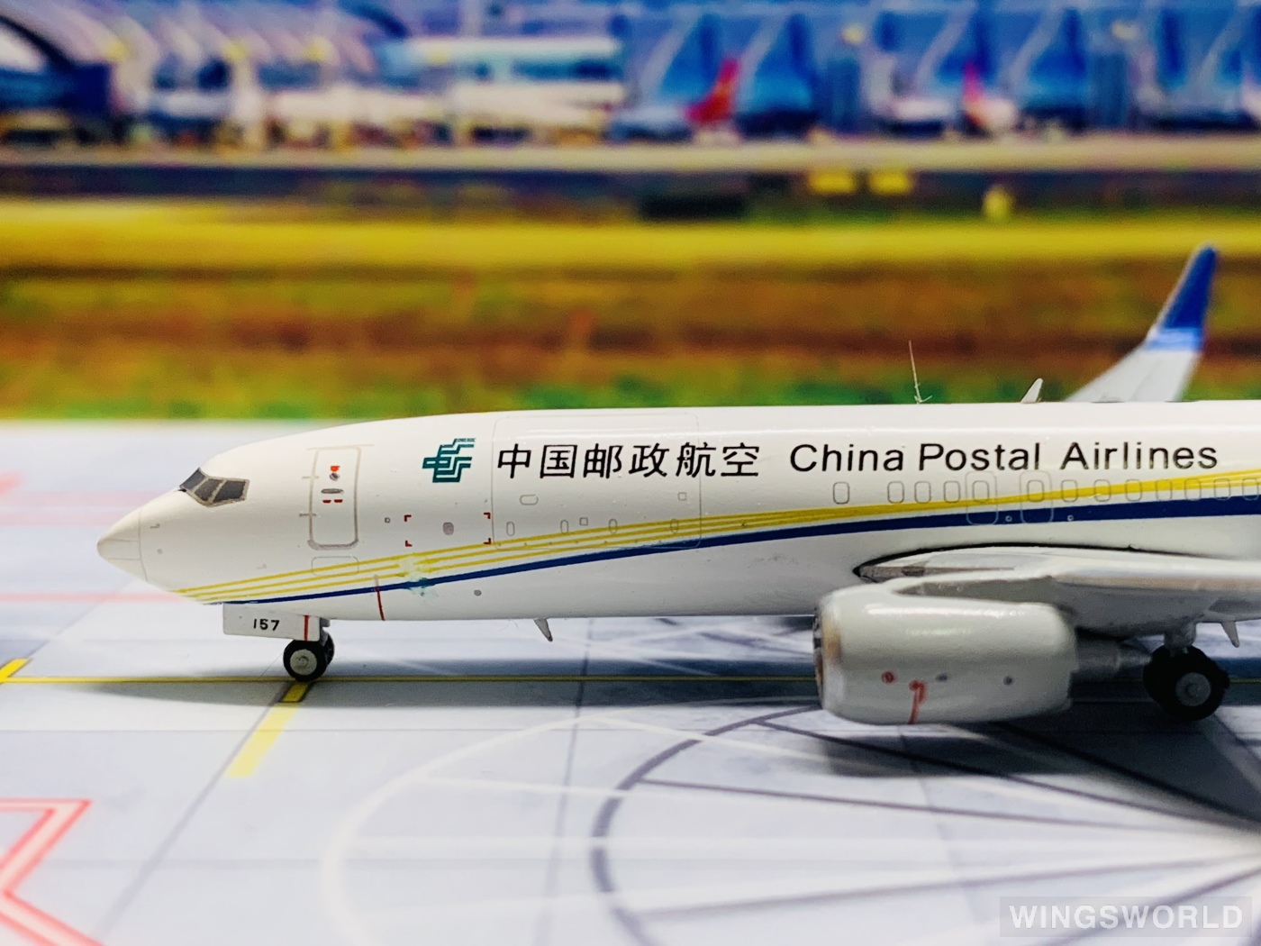 JC Wings 1:400 LH4164 China Postal Airlines 中国邮政航空 Boeing 737-800 B-5157