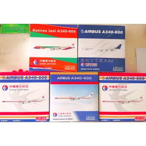 China Eastern 中国东方航空 Airbus A340-600 B-6052  PH10463B Phoenix 1:400