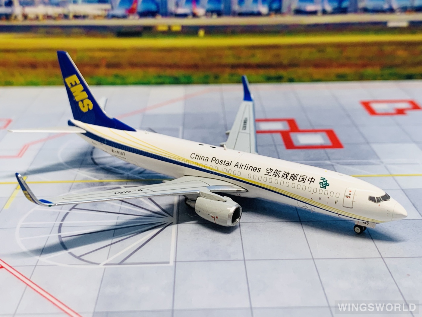 JC Wings 1:400 LH4164 China Postal Airlines 中国邮政航空 Boeing 737-800 B-5157