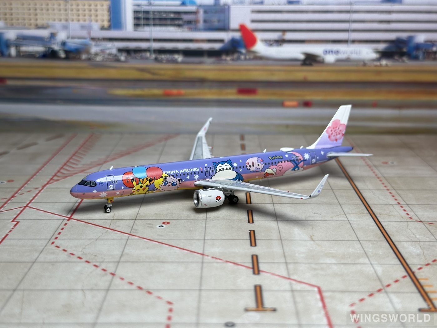 Phoenix 1:400 PH04489 China Airlines 中华航空 Airbus A321neo B-18101