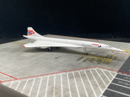 British Airways 英国航空 Concorde G-BOAB  GJBAW1946 Geminijets 1:400