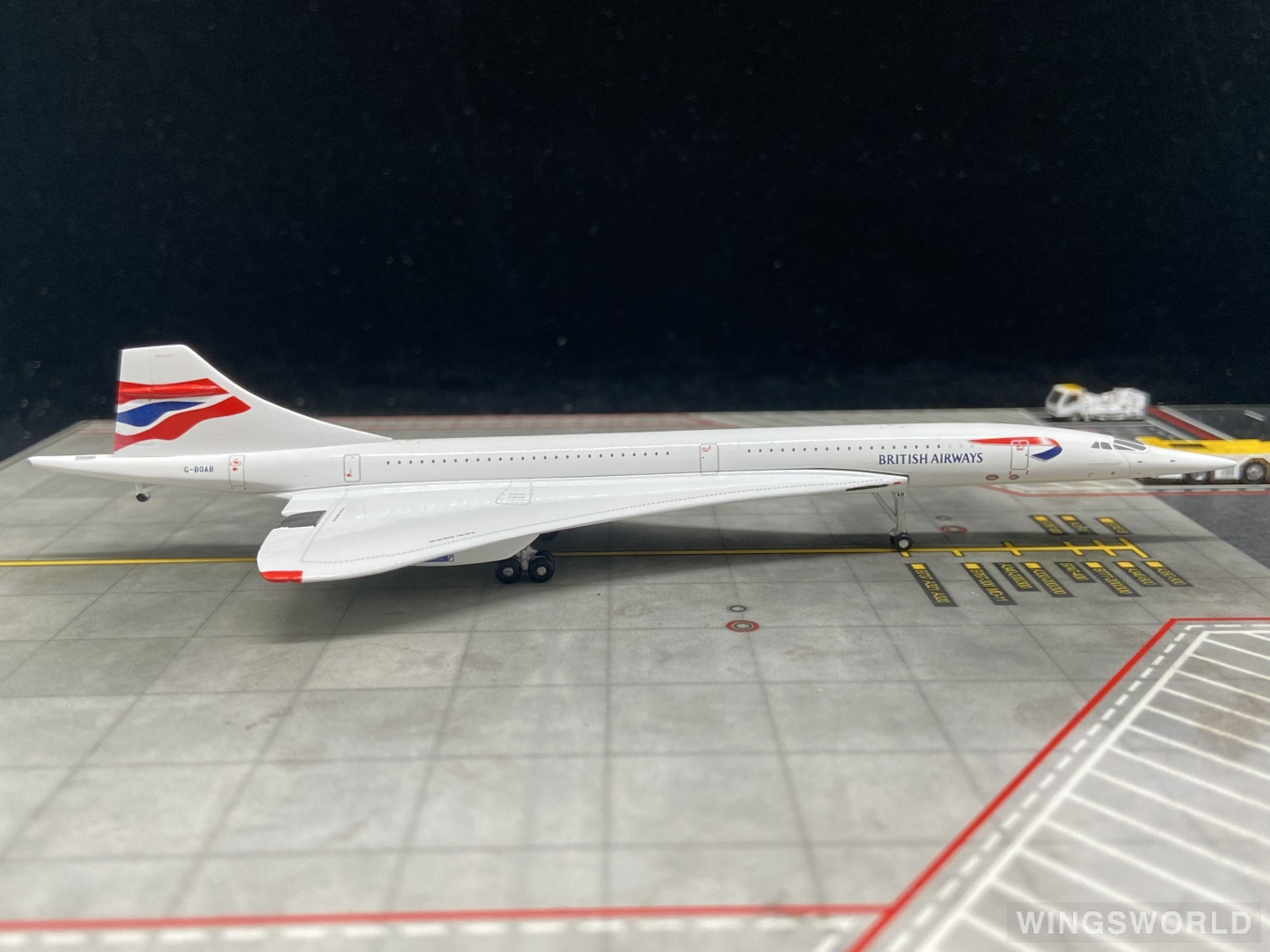 Geminijets 1:400 GJBAW1946 British Airways 英国航空 Concorde G-BOAB