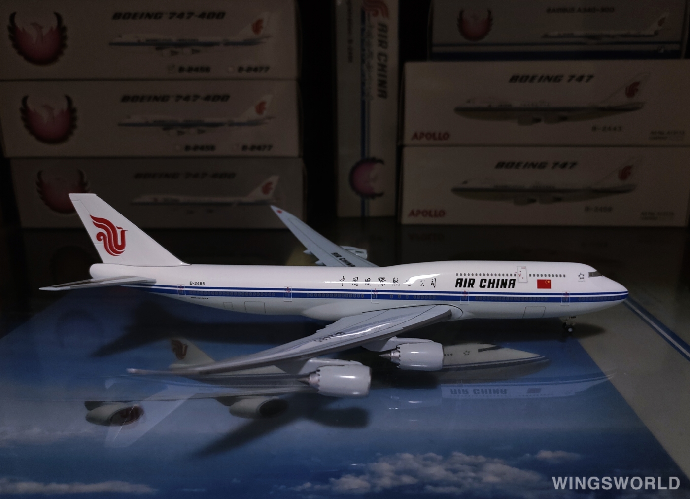 Hogan 1:400 CA748B2485 Air China 中国国际航空 Boeing 747-8i B-2485