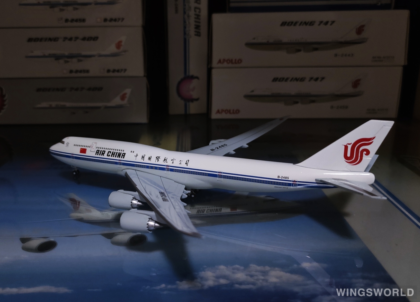 Hogan 1:400 CA748B2485 Air China 中国国际航空 Boeing 747-8i B-2485