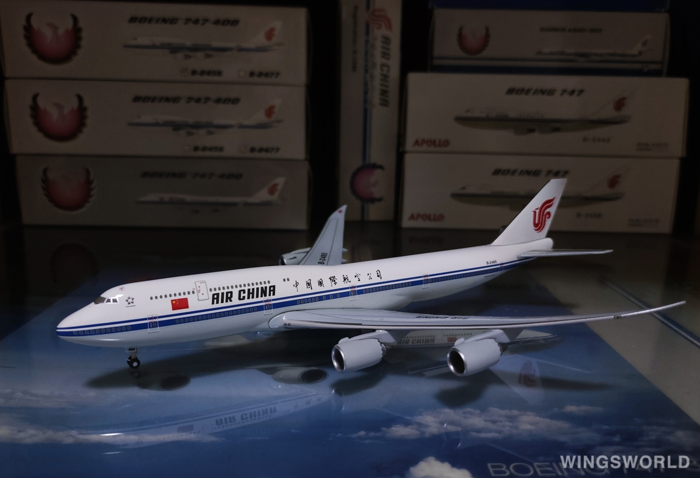 Hogan 1:400 CA748B2485 Air China 中国国际航空 Boeing 747-8i B-2485