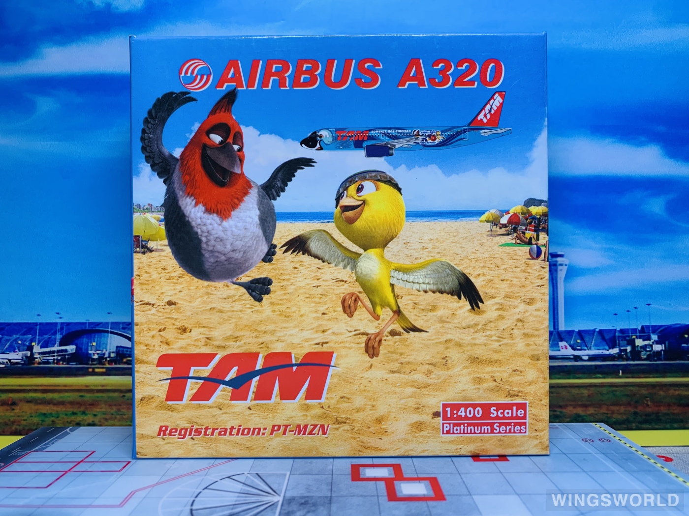 Phoenix 1:400 PH10555 TAM Airlines 巴西天马航空 Airbus A320 PT-MZN