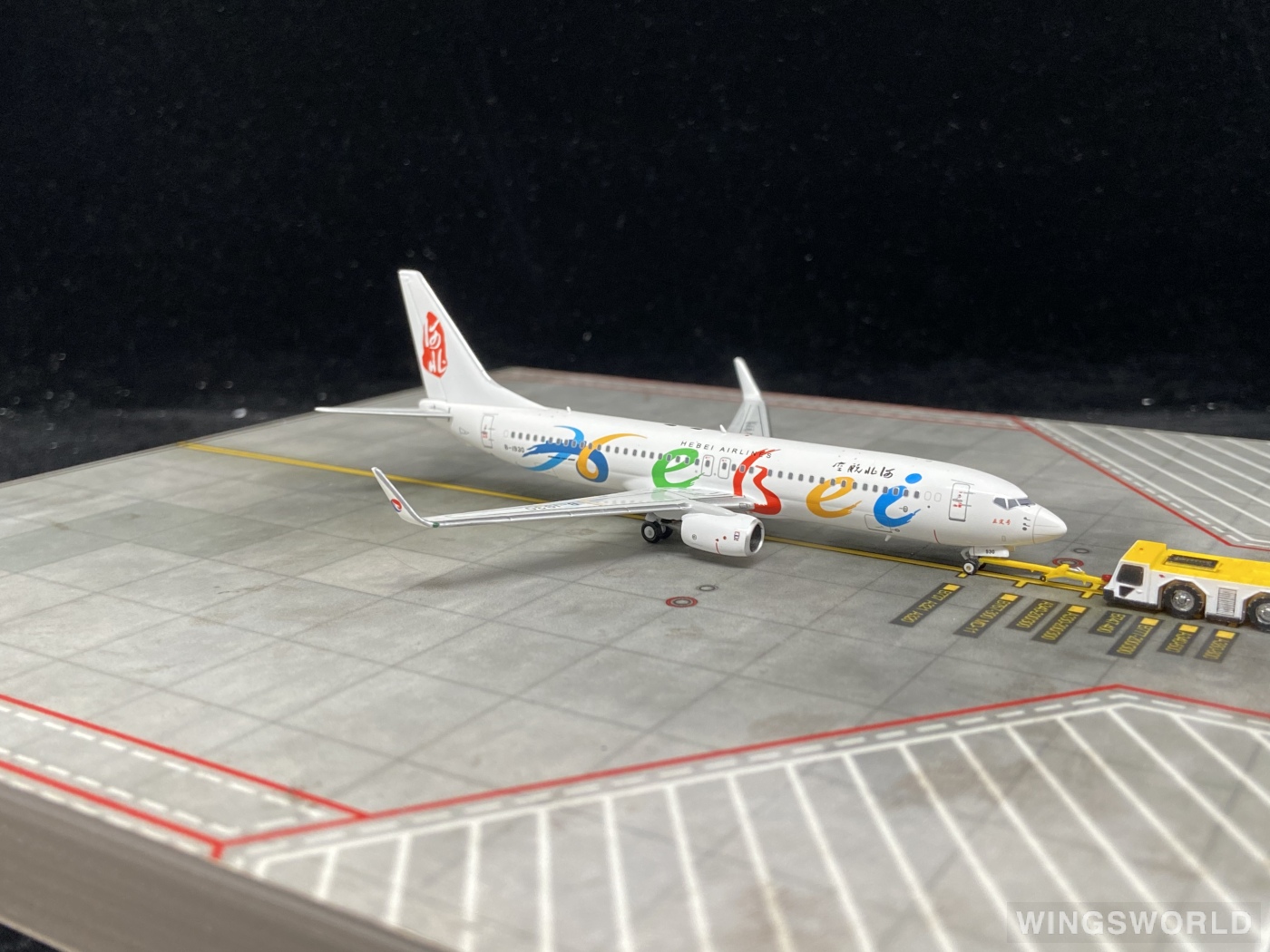 NGmodels 1:400 NG58058 Hebei Airlines 河北航空 Boeing 737-800 B-1930