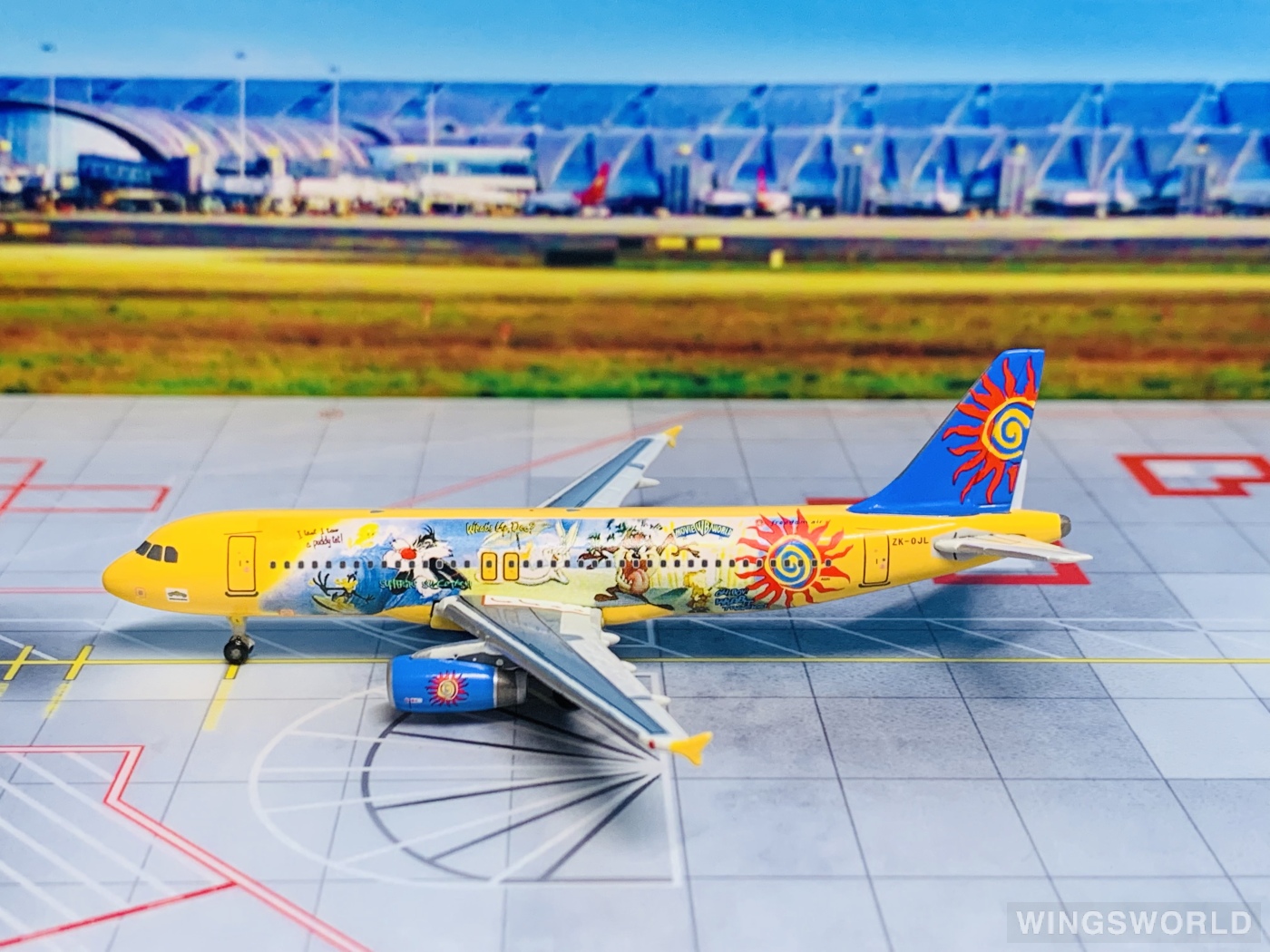 Phoenix 1:400 PH10091 Freedom Air 新西兰自由航空 Airbus A320 ZK-OJL