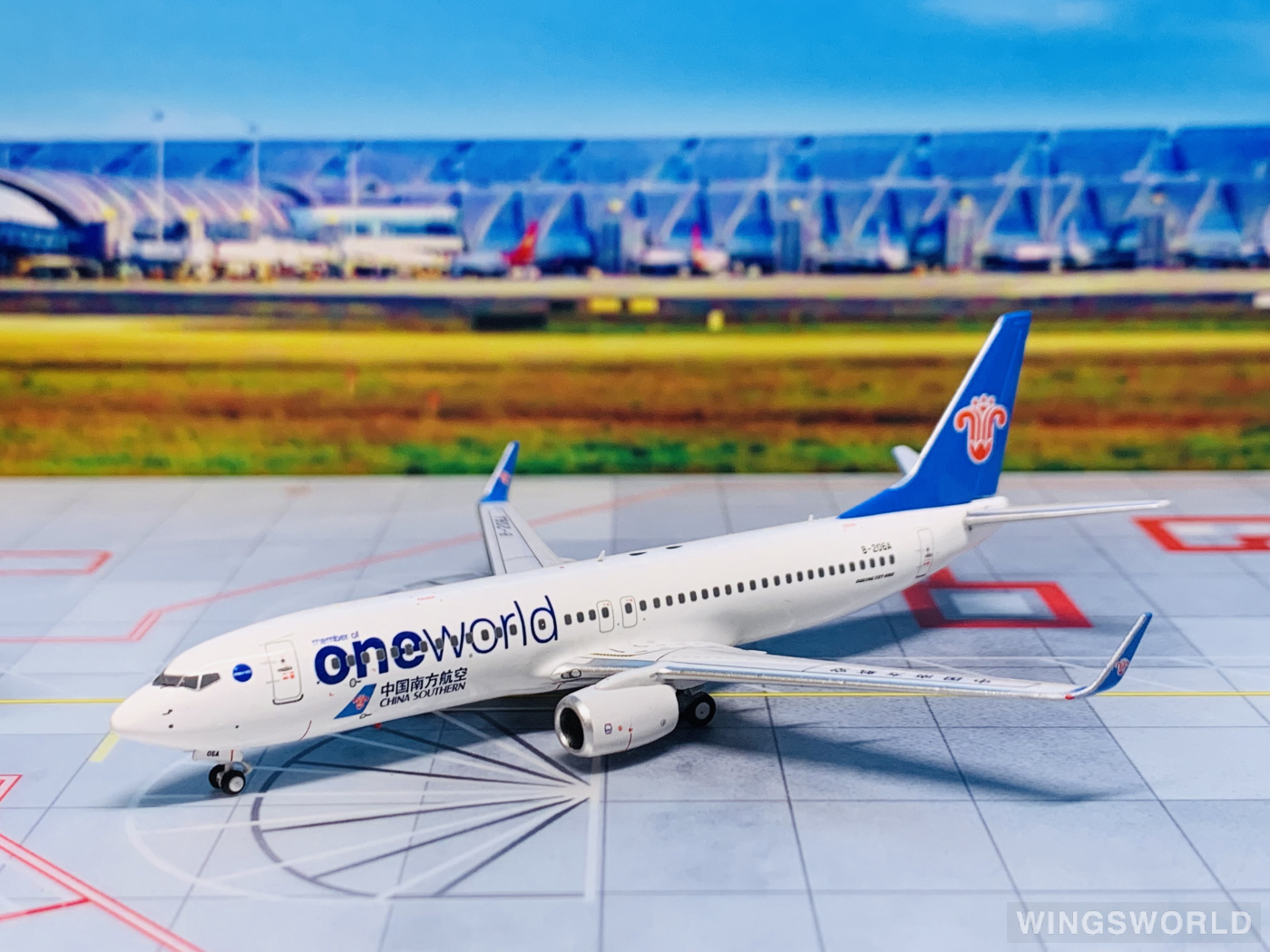 Pandamodel 1:400 73802 China Southern 中国南方航空 Boeing 737-800 B-206A