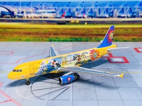Freedom Air 新西兰自由航空 Airbus A320 ZK-OJL 华纳影业彩绘 PH10091 Phoenix 1:400