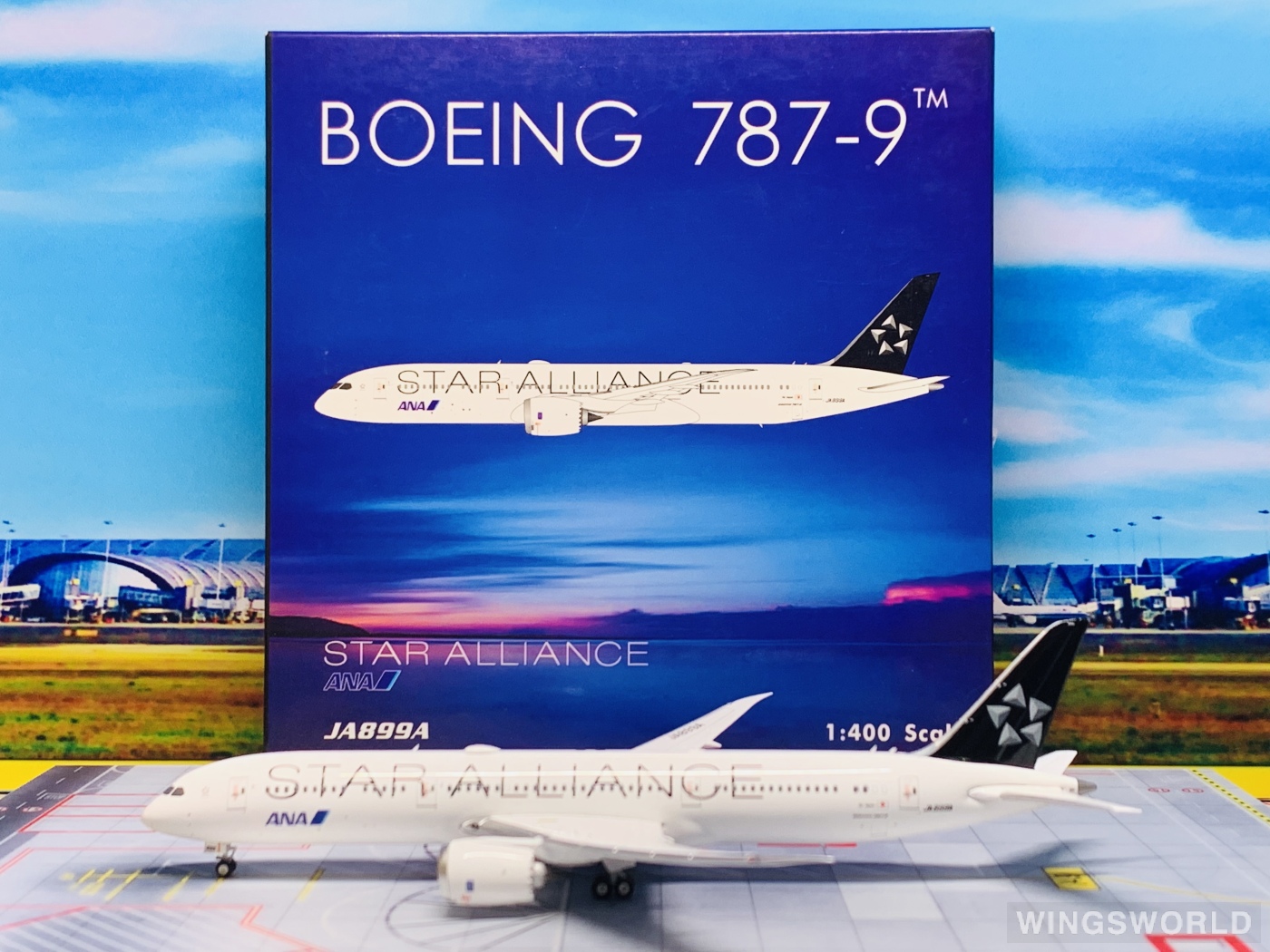 Phoenix 1:400 Boeing 787-9 ANA 全日空PH04237 JA899A 的照片作者 