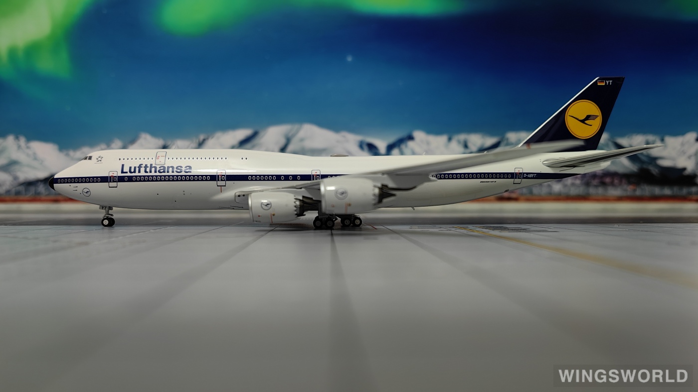 NGmodels 1:400 NG78016 Lufthansa 汉莎航空 Boeing 747-8i D-ABYT