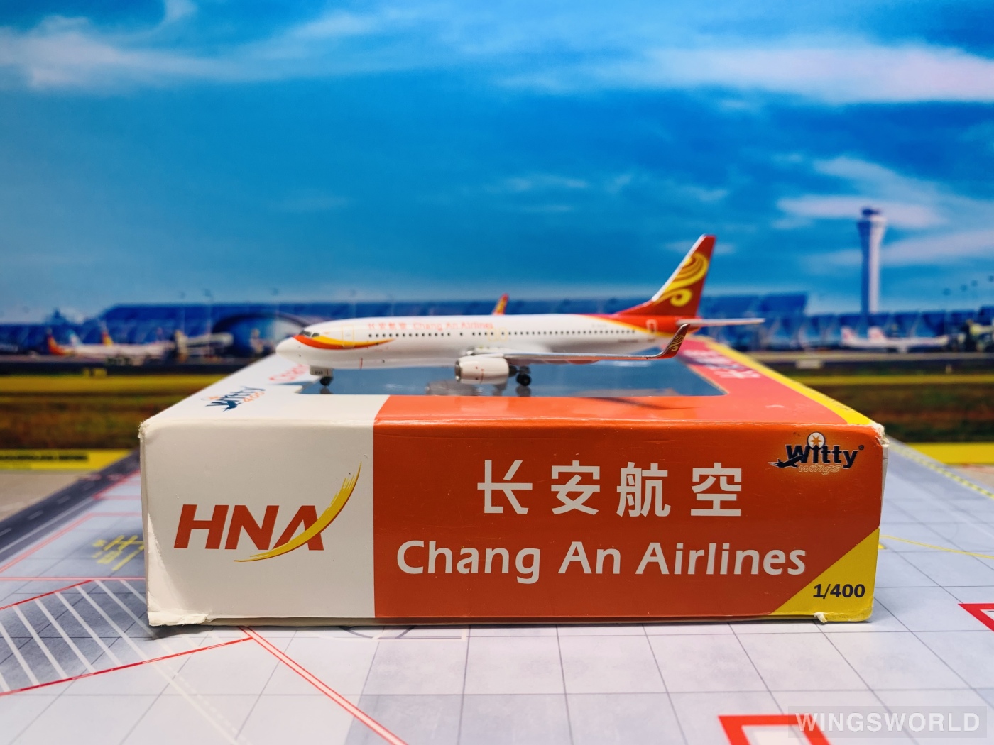 Witty 1:400 WT4738008 Air Chang'an 长安航空 Boeing 737-800 B-5115