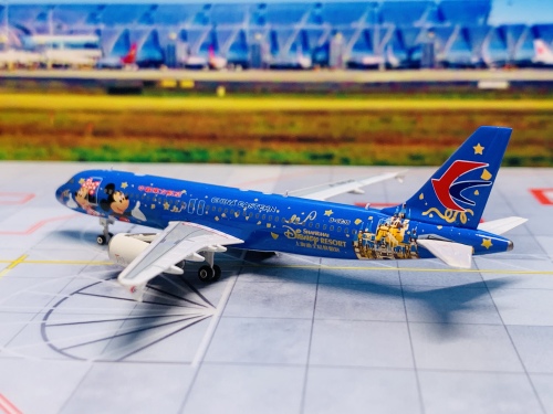 China Eastern 中国东方航空 Airbus A320 B-6635 上海迪斯尼彩绘. PH04095 Phoenix 1:400