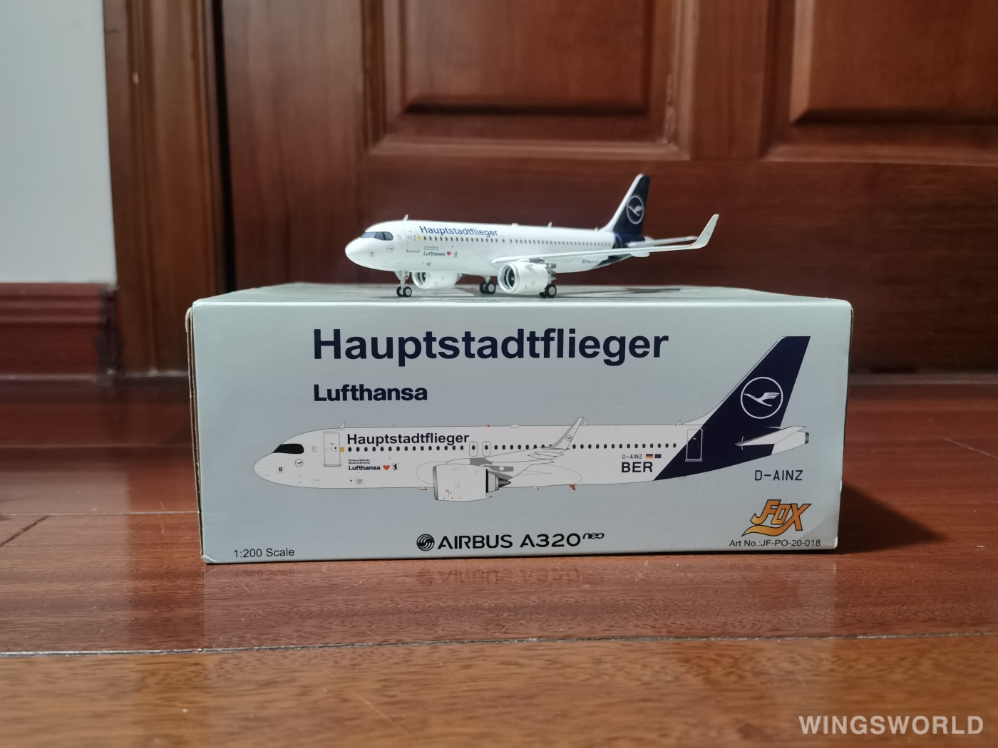 JFOX 1:200 JF-PO-20-018 Lufthansa 汉莎航空 Airbus A320neo D-AINZ