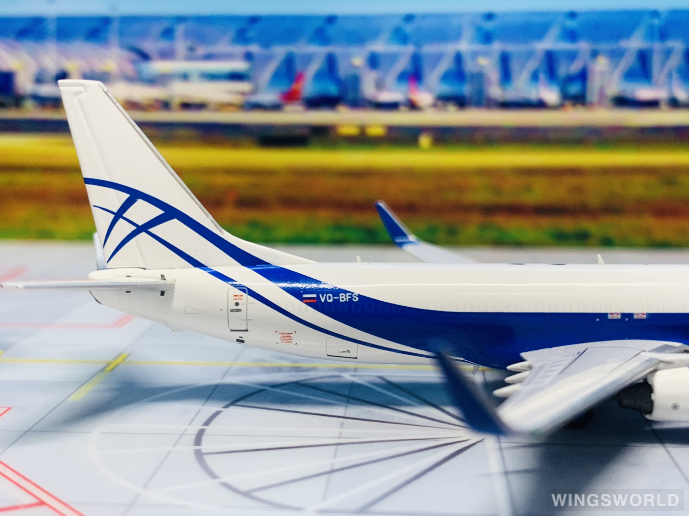 Pandamodel 1:400 202202 AirBridgeCargo 空桥货运航空 Boeing 737-800 VQ-BFS