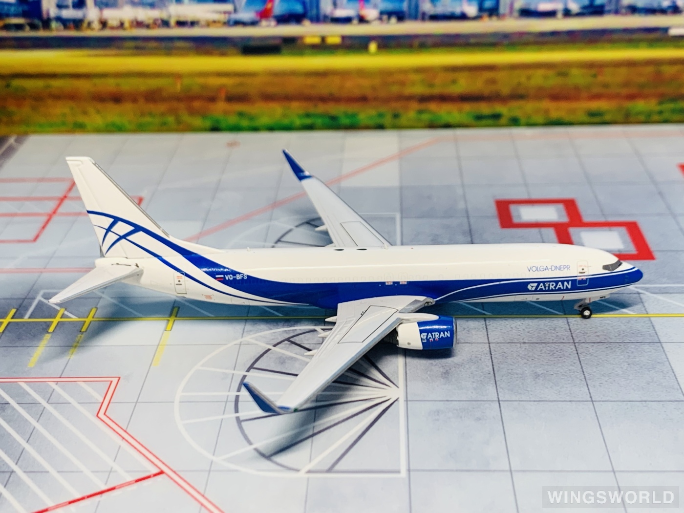 Pandamodel 1:400 202202 AirBridgeCargo 空桥货运航空 Boeing 737-800 VQ-BFS