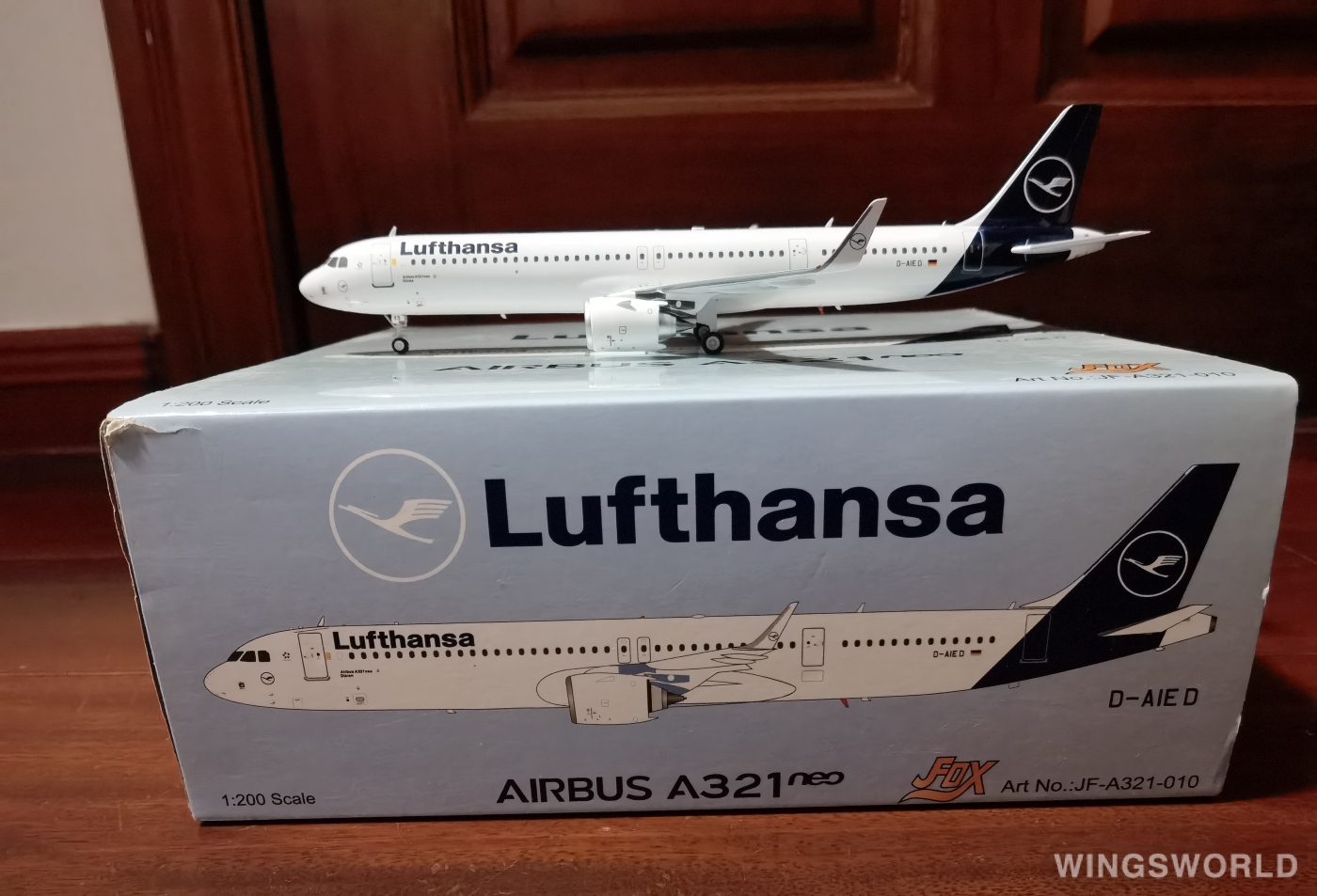 Avion Miniature HERPA Airbus A321neo Lufthansa – Échelle 1/200 – Neuf