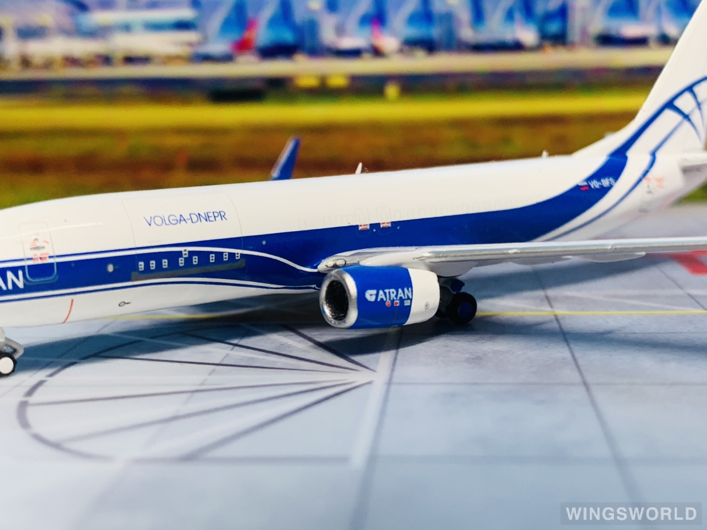 Pandamodel 1:400 202202 AirBridgeCargo 空桥货运航空 Boeing 737-800 VQ-BFS