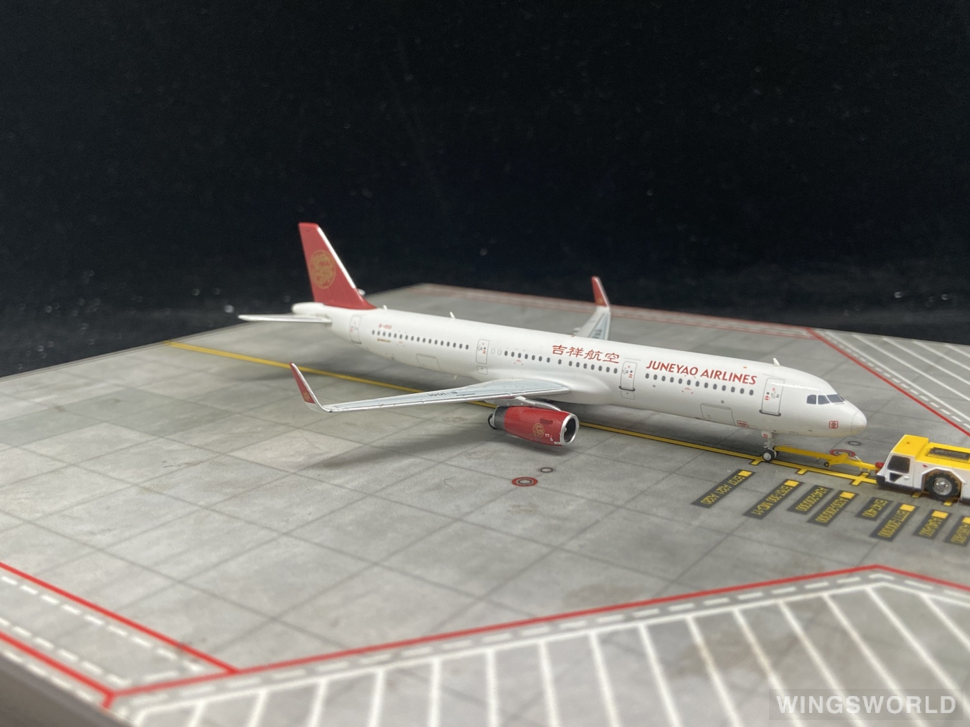 HYJLwings 1:400 HYJL81040 Juneyao Airlines 吉祥航空 Airbus A321 B-1001
