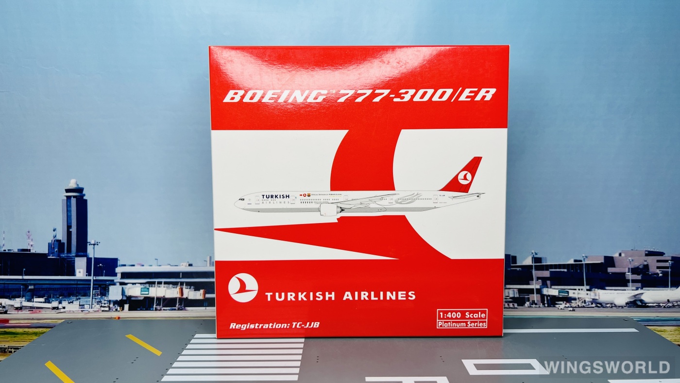 Phoenix 1:400 PH10420 Turkish Airlines 土耳其航空 Boeing 777-300 TC-JJB
