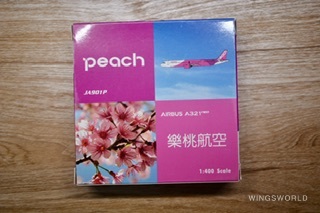 Phoenix 1:400 PH04431 Peach Aviation 乐桃航空 Airbus A321neo JA901P