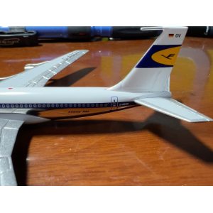 Lufthansa 汉莎航空 Boeing 707-300 D-ABOV 1960s - Delivery colors. Named 