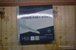 HYJLwings 1:400 HYJL81074 China Eastern 中国东方航空 Airbus A321 B-8977