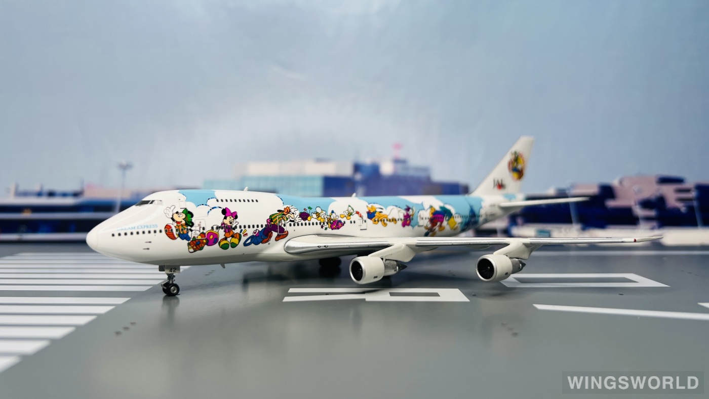 Phoenix 1:400 PH04027 Japan Airlines 日本航空 Boeing 747-100 JA8142