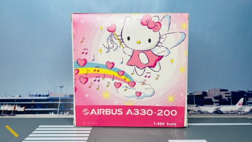 航空機・ヘリコプター phoenix Airbus A330-2 EVAAIR Hellokitty Phoenix 1:400 Eva Air B-16332 Airbus A330-300 - Bedfordshire