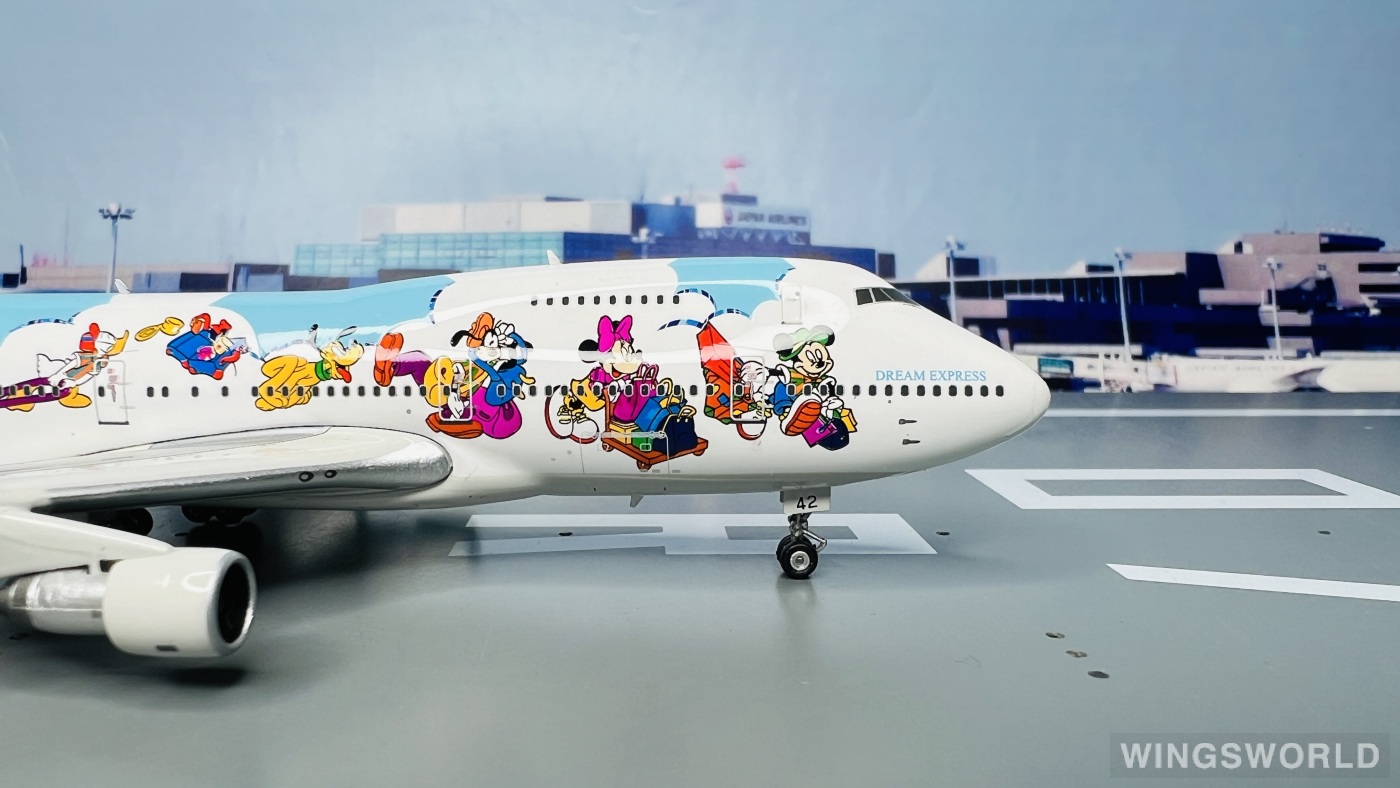 Phoenix 1:400 JAL B747-100 JA8142 Phoenix 1/400 Japan Airlines JAL