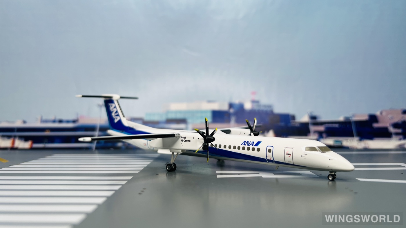 Hogan 1:200 DH28010 ANA 全日空 Bombardier Dash 8-400 JA854A