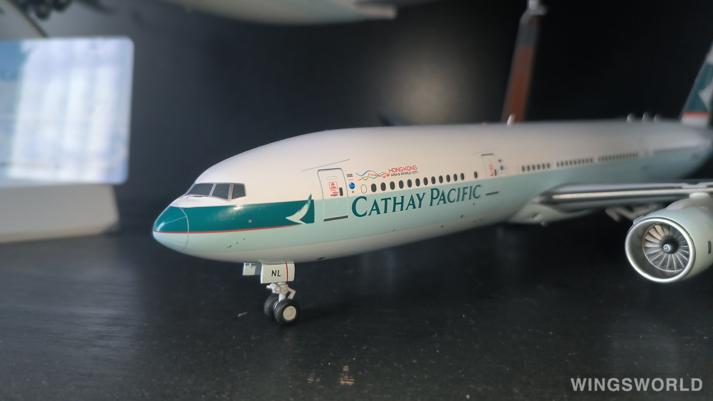 JC Wings 1:200 XX2478 Cathay Pacific 国泰航空 Boeing 777-200 B-HNL