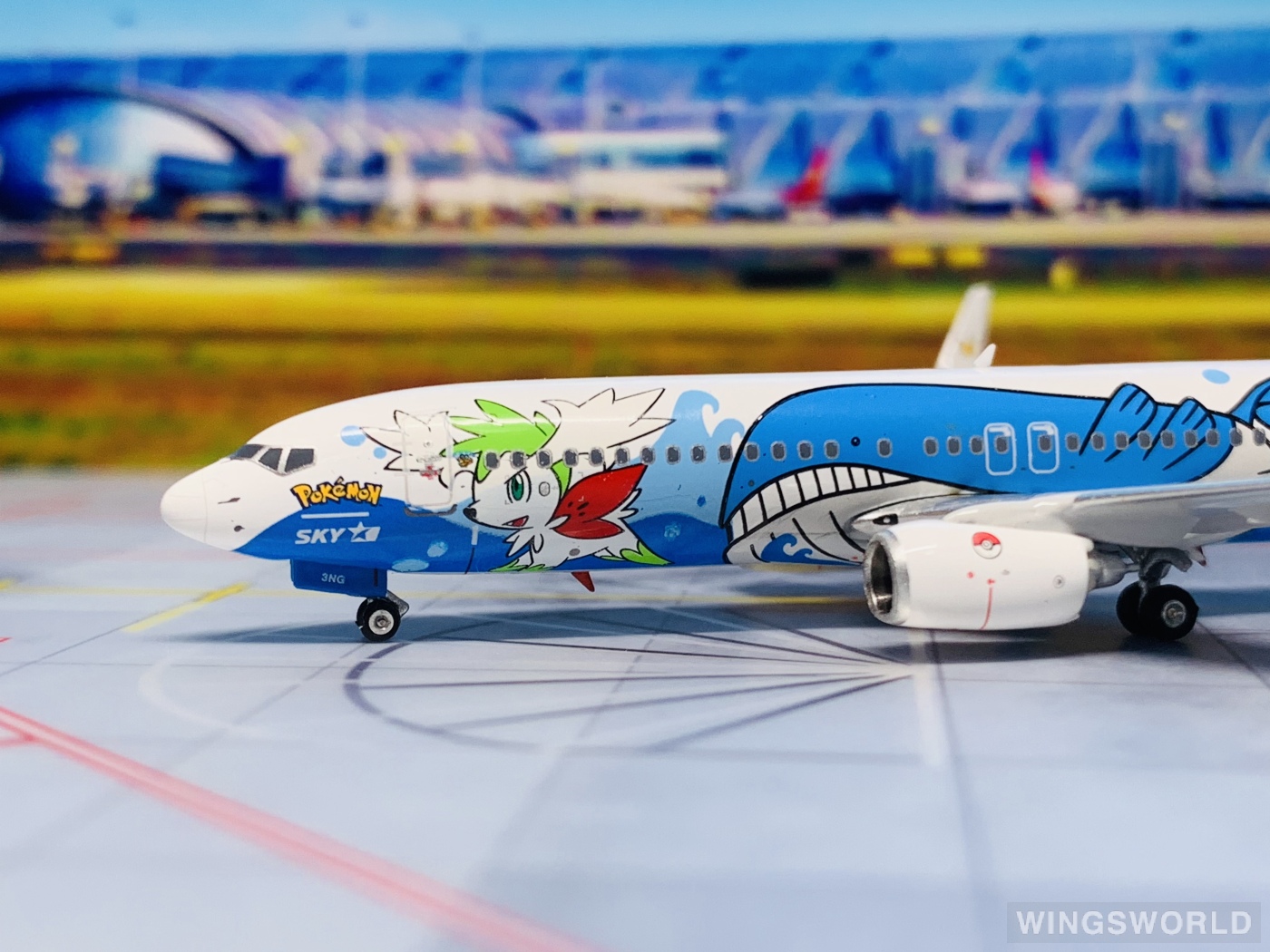 Phoenix 1:400 PH04467 Skymark Airlines 天马航空 Boeing 737-800 JA73NG
