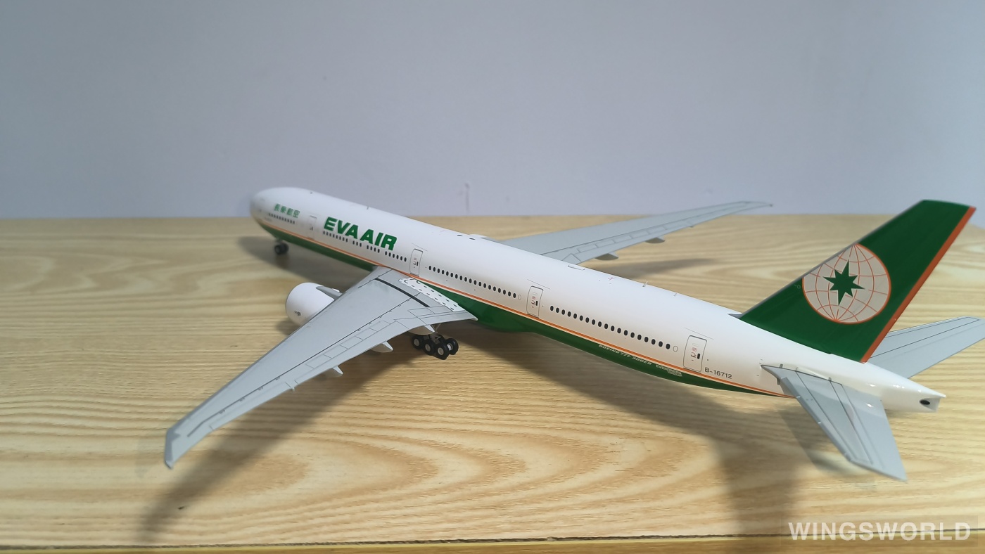 JC Wings 1:200 XX2781 EVA Air 长荣航空 Boeing 777-300ER B-16712