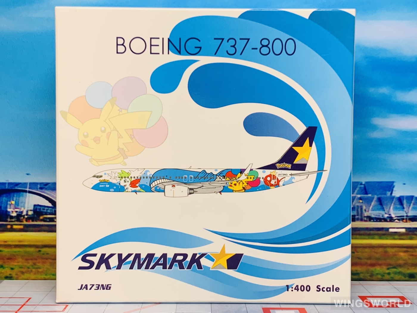 Phoenix 1:400 PH04467 Skymark Airlines 天马航空 Boeing 737-800 JA73NG