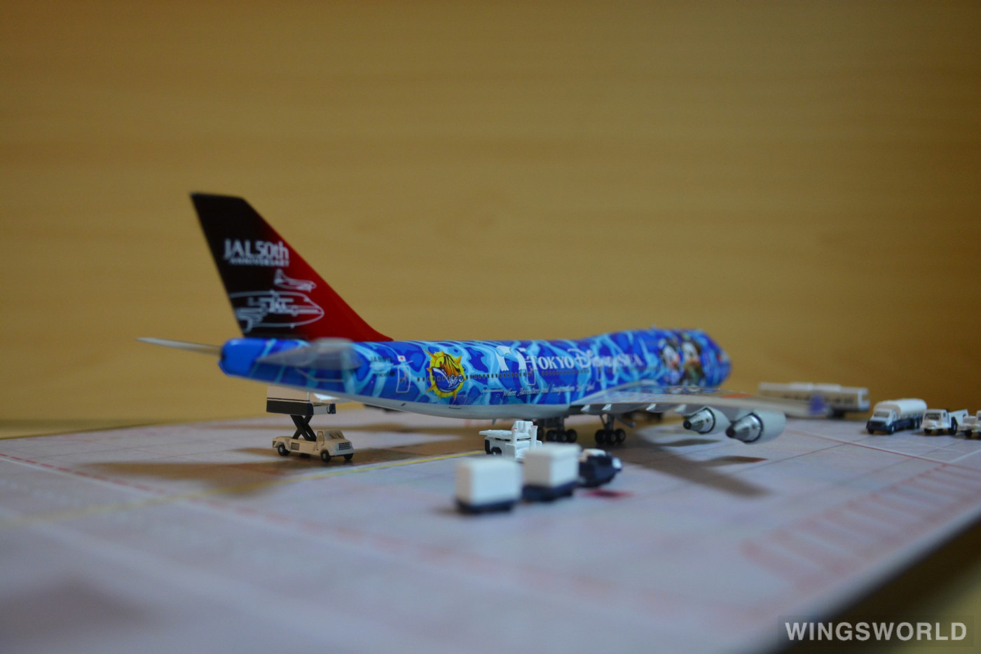 Phoenix 1:400 PH04011 Japan Airlines 日本航空 Boeing 747-400 JA8912