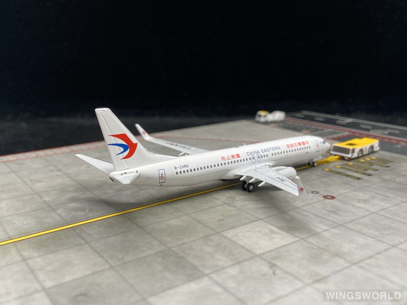 HYJLwings 1:400 HY730007 China Eastern 中国东方航空 Boeing 737-800 B-208D